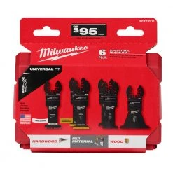 Tools & Equipment Milwaukee 49-10-9111 OPEN-LOK Multi Tool General Purpose Kit - 6 PC