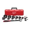 Tools & Equipment Milwaukee 49-16-2694 EXACT 1/2" - 2" Heavy Duty Hand Ratchet Knockout Set