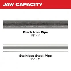 Milwaukee 49-16-2696 Black Iron Durable Press Jaw 1/2