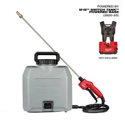 Milwaukee 49-16-28CS 4 Gallon Switch Tank Concrete Sprayer Tank Assembly Lawn & Outdoor Power
