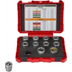 Tools & Equipment Milwaukee 49-16-BKITA 1/0 AWG - 750 MCM Aluminum THHN, XHHW Bushing Kit