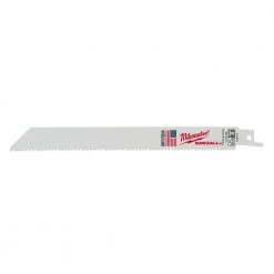 Power Tools Milwaukee 49-22-1110 SAWZALL Wood And Metal Cutting Bi-Metal Saw Blade 10 Piece
