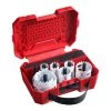 Milwaukee 49-22-3090 HOLE DOZER 12-Piece Carbide Hole Saw Kit with Durable Teeth 1 Milwaukee 49-22-3090 HOLE DOZER W/ Durable Carbide Teeth Hole Saw Kit - 12 PC