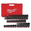 Milwaukee 49-66-7009 SHOCKWAVE 3/8" Impact Duty SAE/Metric Socket Set - 43 PC Tools & Equipment