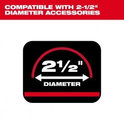 Tools & Equipment Milwaukee 49-90-2004 2-1/2" X 16' Durable Crush Resistant Flexible Hose