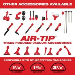 Milwaukee 49-90-2034 AIR-TIP Non-Marring Utility Nozzle Attachment Kit Tools & Equipment