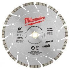 Power Tools Milwaukee 49-93-7125 9 Inch Diamond Universal Segmented Blade