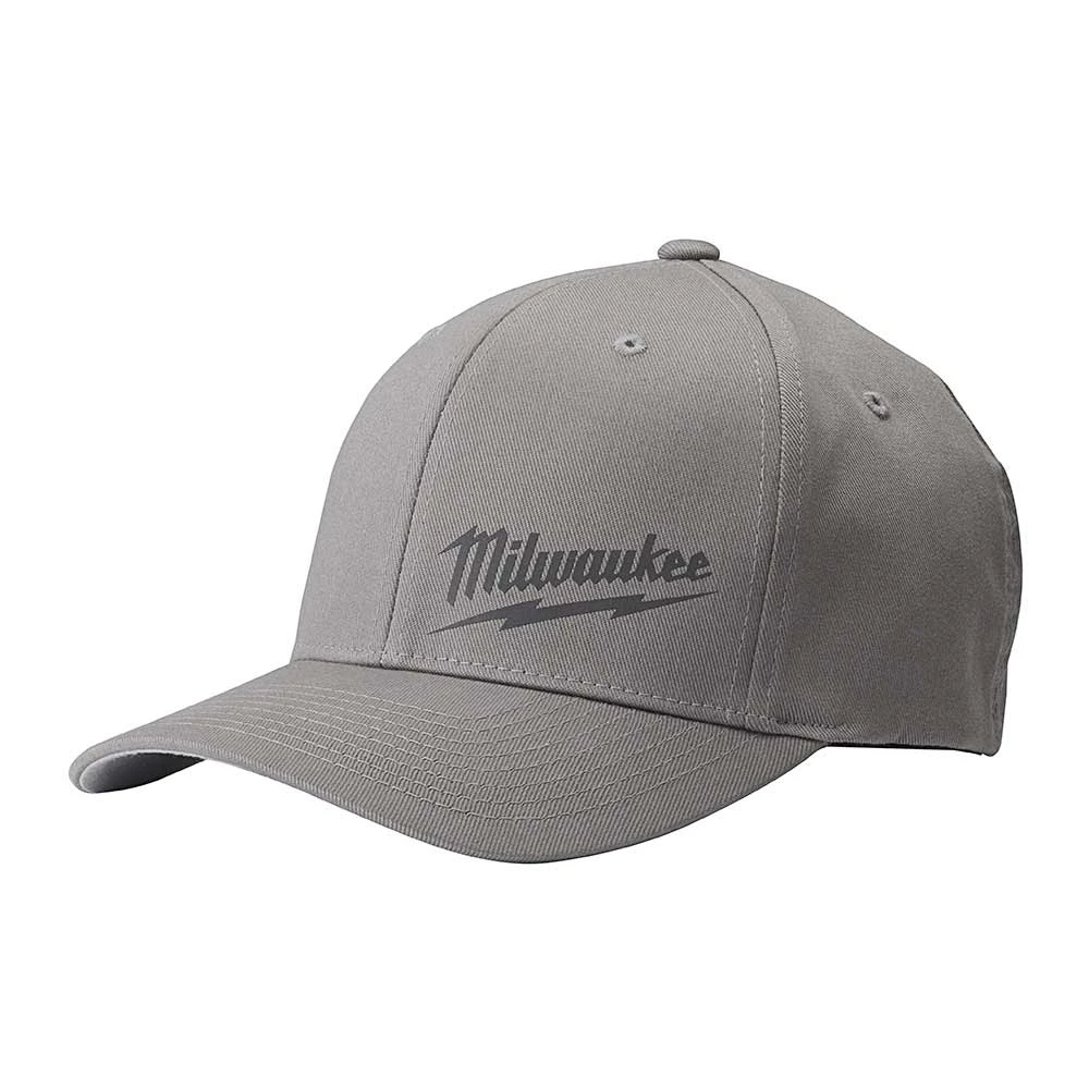 Milwaukee 504G-LXL FlexFit Lightweight Fitted Hat Gray - L/XL 3 Milwaukee 504G-LXL FlexFit Lightweight Fitted Hat Gray - L/XL