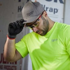 Milwaukee 504G-LXL FlexFit Lightweight Fitted Hat Gray - L/XL 7 Milwaukee 504G-LXL FlexFit Lightweight Fitted Hat Gray - L/XL