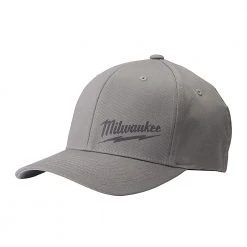 Safety & Work Gear Milwaukee 504G-SM Small/Medium Gray Fitted Hat