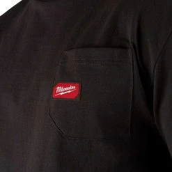 Tools & Equipment Milwaukee 601B-XL Heavy Duty Pocket T-Shirt Short Sleeve Black - XL 8 Tools & Equipment Milwaukee 601B-XL Heavy Duty Pocket T-Shirt Short Sleeve Black - XL
