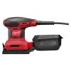 Milwaukee 6033-21 1/4 Corded Sheet Palm Sander W/ Grit Sandpaper Tools & Equipment
