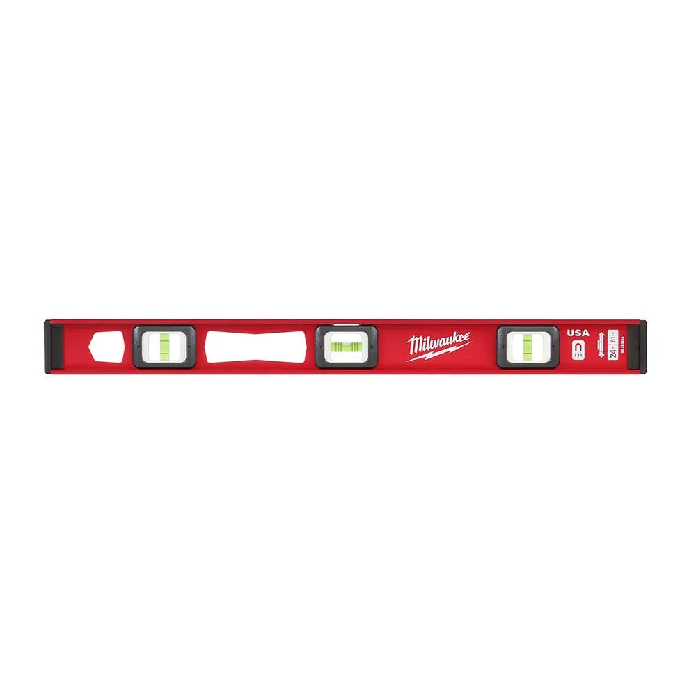 Tools & Equipment Milwaukee MLIBM24 24" Heavy Duty Frame All Metal Magnetic I-Beam Level 6 Tools & Equipment Milwaukee MLIBM24 24" Heavy Duty Frame All Metal Magnetic I-Beam Level