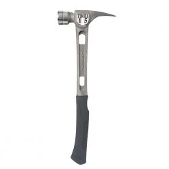 Stiletto TB3SC 15 Oz TiBone III Titanium Hammer With Smooth Face Curved Handle