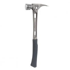 Stiletto TB3SC 15 Oz TiBone III Titanium Hammer With Smooth Face Curved Handle
