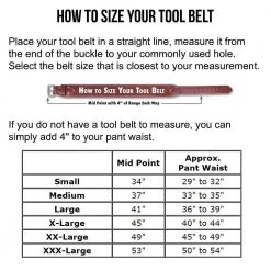 Tools & Equipment Occidental Leather 5518 3-Inch Long Sleeve Belt Holster No Slap Hammer Holder