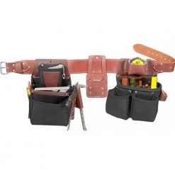 Occidental Leather B8080DBM Black OxyLights Framer Framing Tool Bag Belt - Med Tools & Equipment