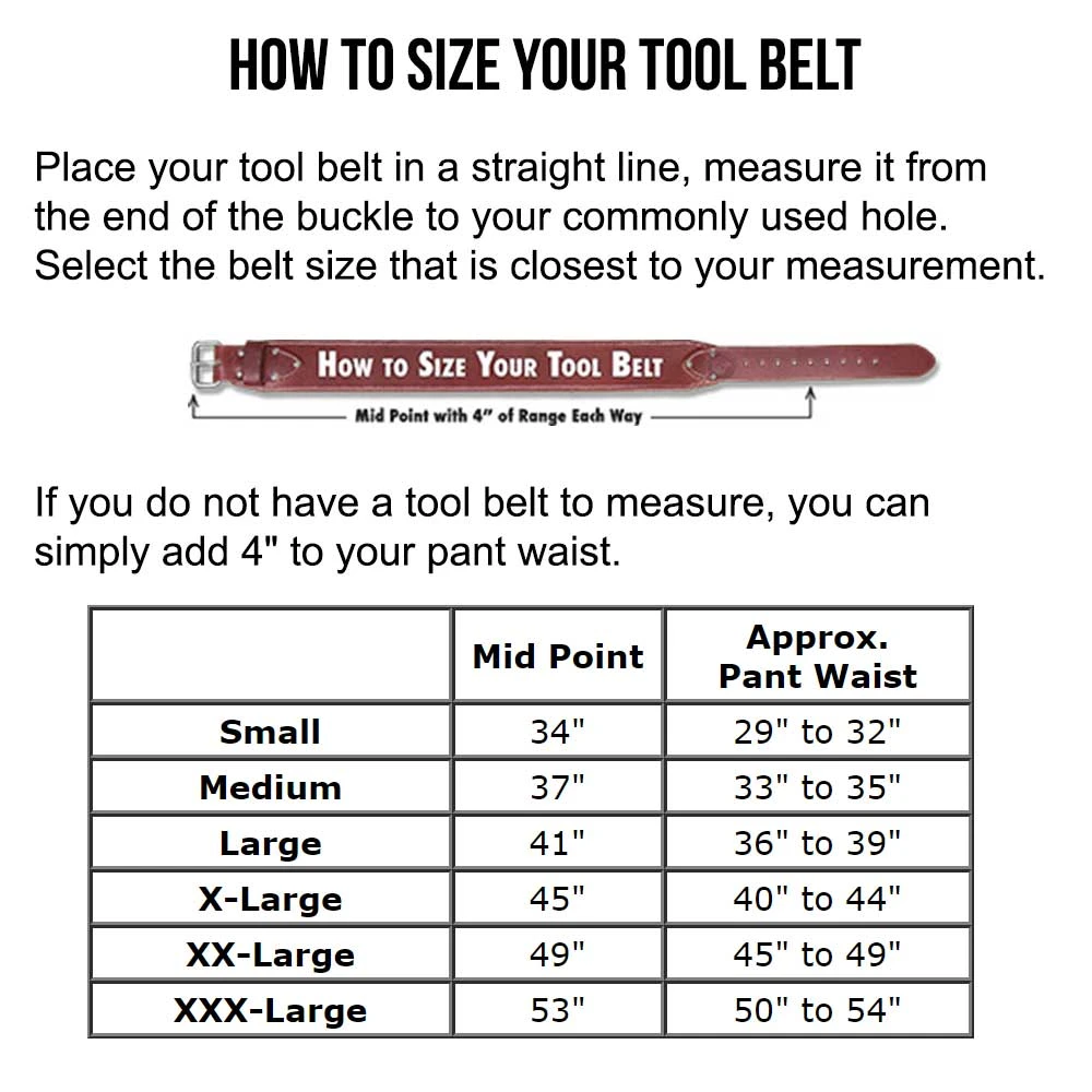 Occidental Leather 9596 Adjust-to-Fit Industrial Pro Electricians Tool Bag Set 4 Occidental Leather 9596 Adjust-to-Fit Industrial Pro Electricians Tool Bag Set