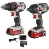 Porter-Cable PCCK602L2 20V MAX Cordless Hex Lithium-Ion 2-Tool Combo Kit Tools & Equipment