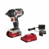 Tools & Equipment Porter-Cable PCCK640LB 20-Volt 1/4-Inch Hex Lithium Ion Impact Driver Kit