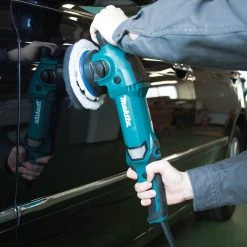 Automotive Makita PO5000CX2 5-Inch 6800-Opm Electric Dual Action Random Orbit Polisher Kit