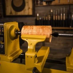 Powermatic 1792014AK 2014 115V/230V 1 HP Heavy Duty Cast Iron Lathe W/ Stand Tools & Equipment