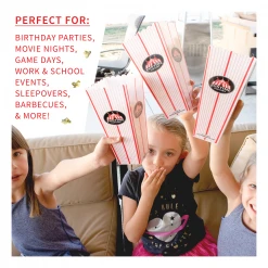 FunTime FT2512 2.5-Ounce 3-in-1 Popcorn Portion Movie Pouch Kit - 12pk