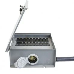 Reliance R510A 120/240V 50 Amp 10 Circuit Pro/Tran-2 Outdoor Transfer Switch Transfer Switches