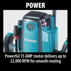 Tools & Equipment Makita RP2301FC 3-1/4 HP 15.0 Amp 9,000-22,000 Rpm 2-3/4-Inch Plunge Router