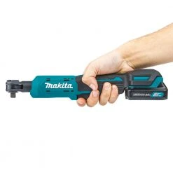 Makita RW01R1 12V MAX CXT Cordless 3/8 - 1/4 Inch Square Drive Ratchet Kit