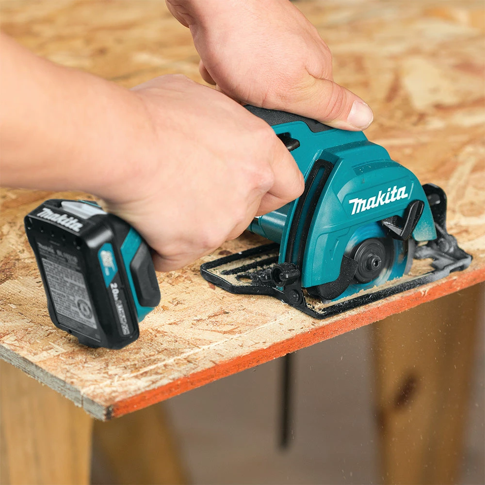 Tools & Equipment Makita SH02R1 12-Volt 3-3/8-Inch Max CXT Lithium-Ion Cordless Circular Saw Kit 8 Tools & Equipment Makita SH02R1 12-Volt 3-3/8-Inch Max CXT Lithium-Ion Cordless Circular Saw Kit