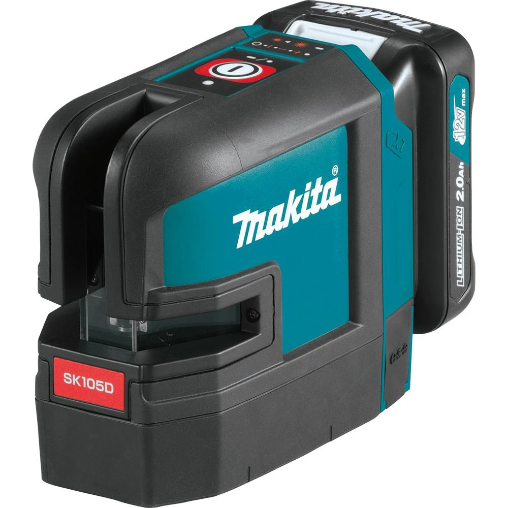 Makita SK105DNAX 12V 2.0Ah Max CXT Cordless Self-Leveling Red Beam Laser Kit 13 Makita SK105DNAX 12V 2.0Ah Max CXT Cordless Self-Leveling Red Beam Laser Kit