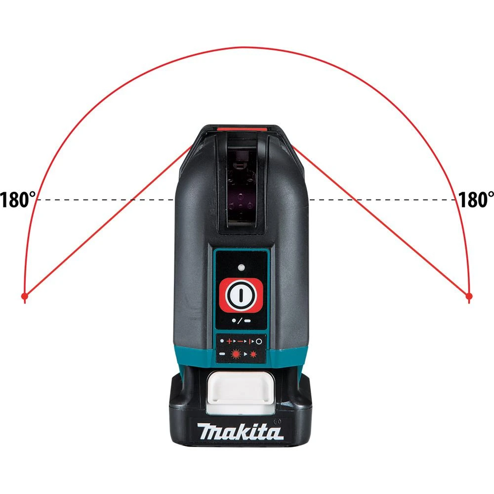 Makita SK105DNAX 12V 2.0Ah Max CXT Cordless Self-Leveling Red Beam Laser Kit 10 Makita SK105DNAX 12V 2.0Ah Max CXT Cordless Self-Leveling Red Beam Laser Kit