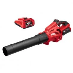 Lawn & Outdoor Power Skil BL4713-10 40V PWRCore 500-CFM Cordless Brushless Leaf Blower Kit