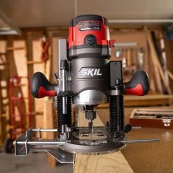 Skil RT1322-00 14 Amp Speed Control Plunge Fixed Base Digital Corded Router Tools & Equipment