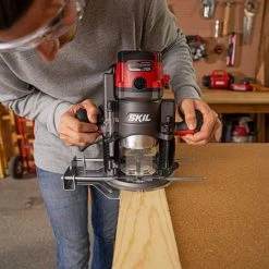 Skil RT1322-00 14 Amp Speed Control Plunge Fixed Base Digital Corded Router Tools & Equipment