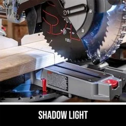 SKILSAW SPT88-02 12” Corded Worm Drive Dual Bevel Sliding Miter Saw Tools & Equipment