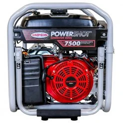 Simpson SPG7593E 120-Volt 7,500-Watt OHV Gas Powered Portable Generator - 70007 Generators By Usage