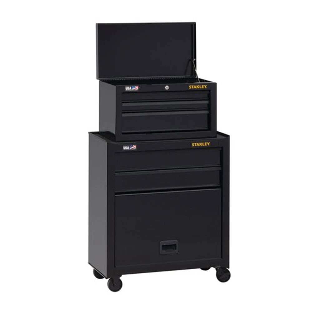 Stanley STST22656BK 26-Inch 100-Series 5-Drawer Storage Tool Center - Black Tools & Equipment 4 Stanley STST22656BK 26-Inch 100-Series 5-Drawer Storage Tool Center - Black Tools & Equipment
