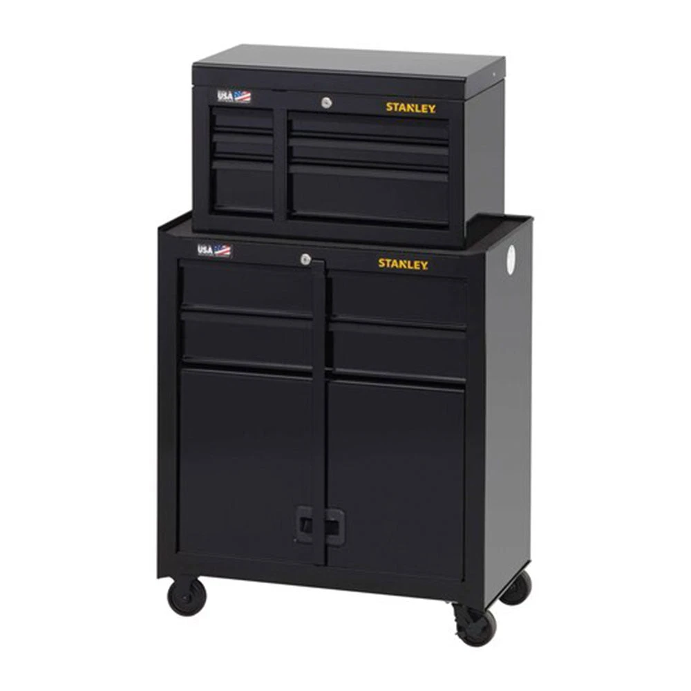 Stanley STST22656BK 26-Inch 100-Series 5-Drawer Storage Tool Center - Black Tools & Equipment 8 Stanley STST22656BK 26-Inch 100-Series 5-Drawer Storage Tool Center - Black Tools & Equipment