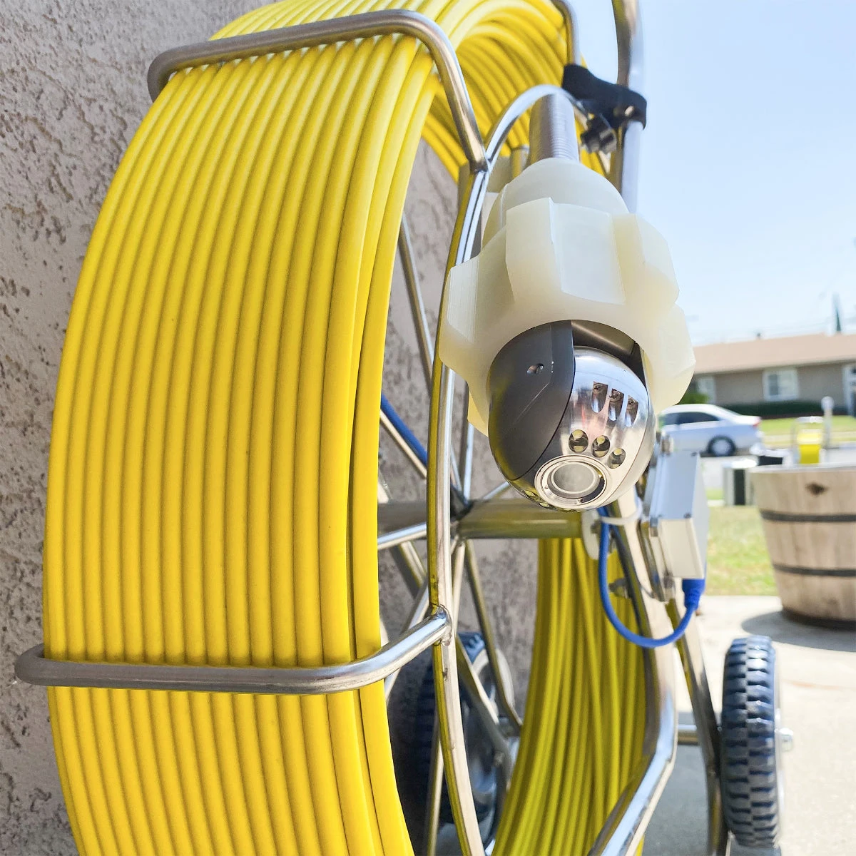 Video Snake 3288PT-1 393' Pipe 360 Degree Inspection Camera with Joystick - Professional Plumbing & Electrician Tool 7 Video Snake 3288PT-1 393' Pipe 360 Degree Inspection Camera W/ Joystick