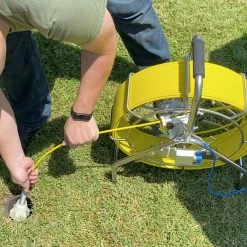 Tools & Equipment Video Snake 3388T 196' Self Leveling Pipe Inspection Camera W/ Transmitter