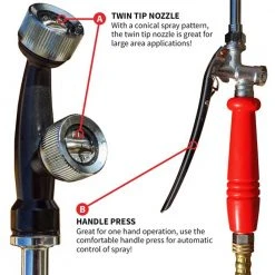 Tomahawk Power TPS25-PRO 5 Gallon Gas Power Backpack Pesticide Outdoor Sprayers