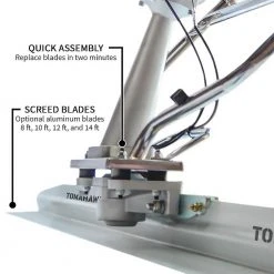 Tools & Equipment Tomahawk Power TVSA-H + TSB14-P 14ft Blade 1.8 HP GX35 Honda Power Screed Tool