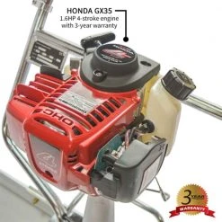 Tools & Equipment Tomahawk Power TVSA-H+TSB6-P 1.8 HP GX35 Honda Powered 6 Foot Blade Screed Tool