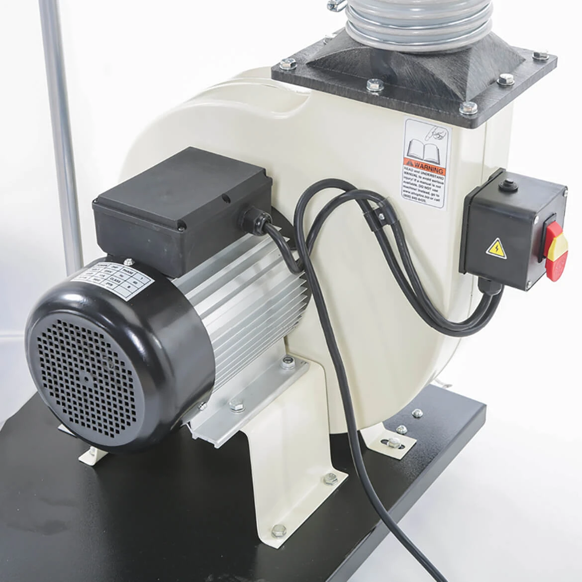 Tools & Equipment Shop Fox W1666 2 H.P. 1,550 Cfm Dust Collector W/ Heavy-Duty 12" Steel Impeller 8 Tools & Equipment Shop Fox W1666 2 H.P. 1,550 Cfm Dust Collector W/ Heavy-Duty 12" Steel Impeller