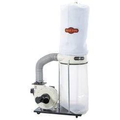 Shop Fox W1685 1-1/2 Hp 1280 Cfm Heavy Duty Steel Impeller Dust Collector