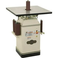 Sanders Shop Fox W1686 1 Hp Oscillating Spindle Sander Cabinet Style With Table Inserts