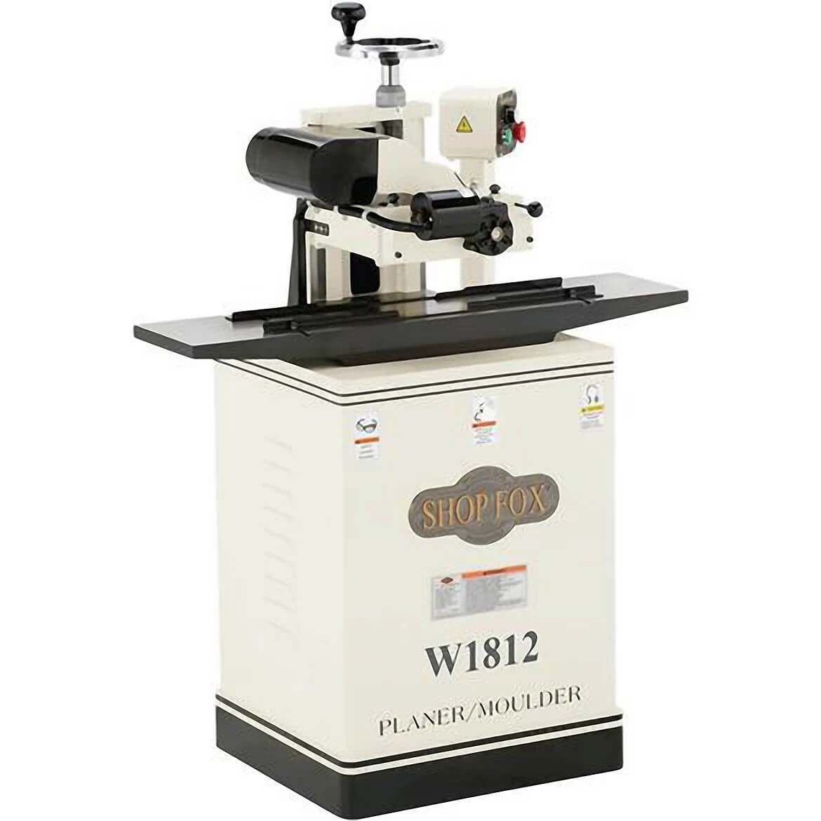 Shop Fox W1812 2 Hp 7" Variable Speed Planer/Moulder W/ Stand & Cast Iron Wings Tools & Equipment 4 Shop Fox W1812 2 Hp 7" Variable Speed Planer/Moulder W/ Stand & Cast Iron Wings Tools & Equipment