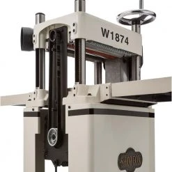 Shop Fox W1874 230V 3-HP 15'' 2-Speed Fixed-Table Planer W/ Helical Cutterhead 10 Shop Fox W1874 230V 3-HP 15'' 2-Speed Fixed-Table Planer W/ Helical Cutterhead